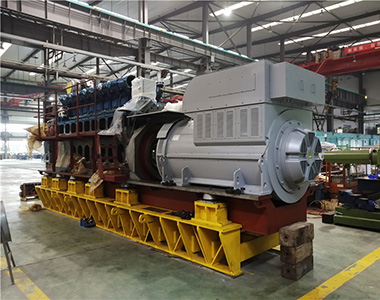 贵州省盘州红达瓦斯电站项目配4台优德886极高压1550KW/10.5KV