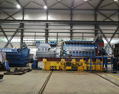 贵州省盘州红达瓦斯电站项目配4台优德886极高压1550KW/10.5KV