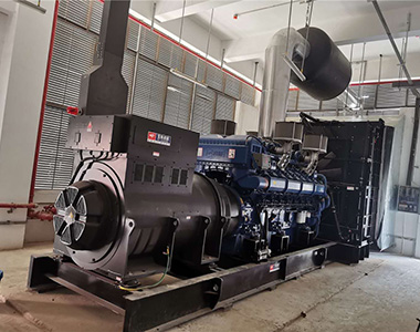 优德882000KW /10.5KV高压发电机用于某芯片项目