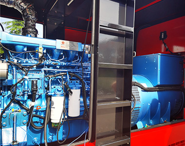 优德88400KW/400V发电机应用于国内某租赁项目