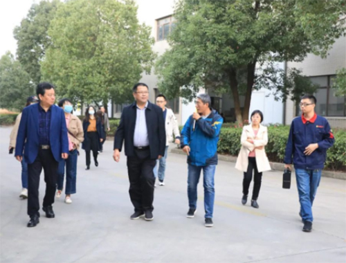 省发改委调研组莅临优德88工厂调研
