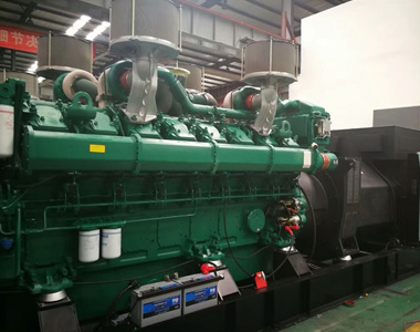 优德88配玉柴3台2000KW/10.5KV高压发电机应用于黑龙江化工厂项