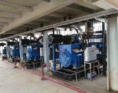 非洲燃气发电项目（玉柴配优德8810台500KW）