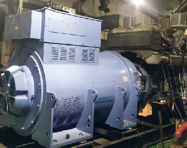 优德883000KW10.5KV高压发电机用于玉柴柴油机定型试验