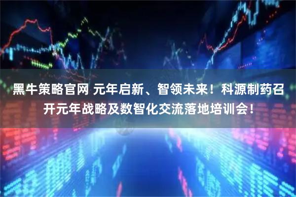 黑牛策略官网 元年启新、智领未来！科源制药召开元年战略及数智化交流落地培训会！